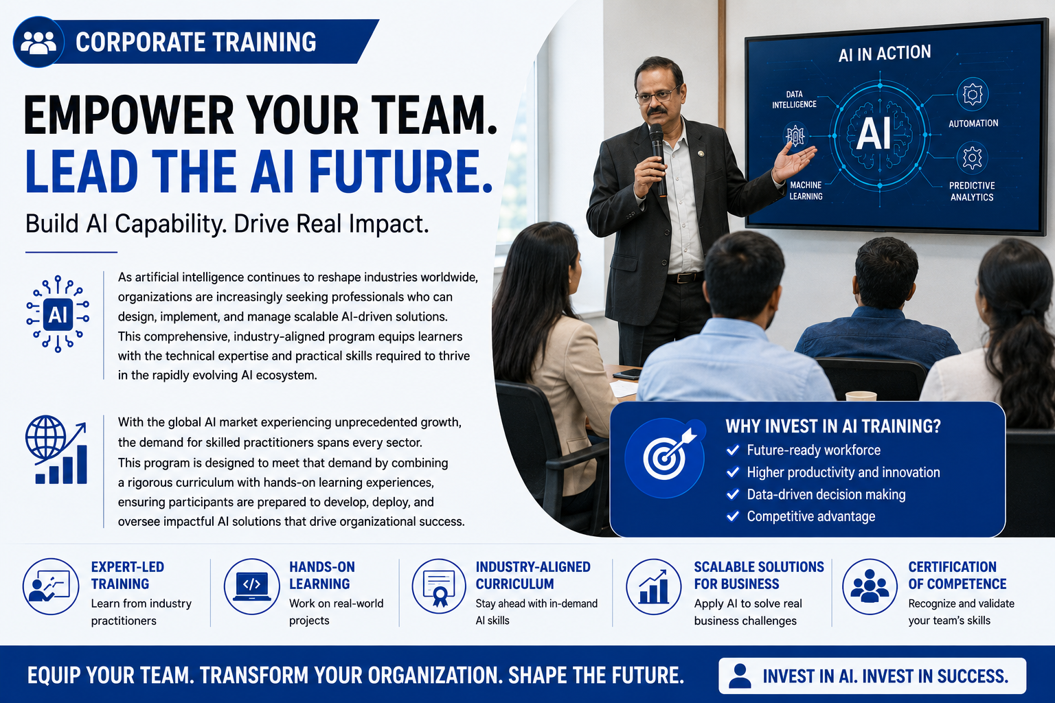 Growing demand for AI professionals