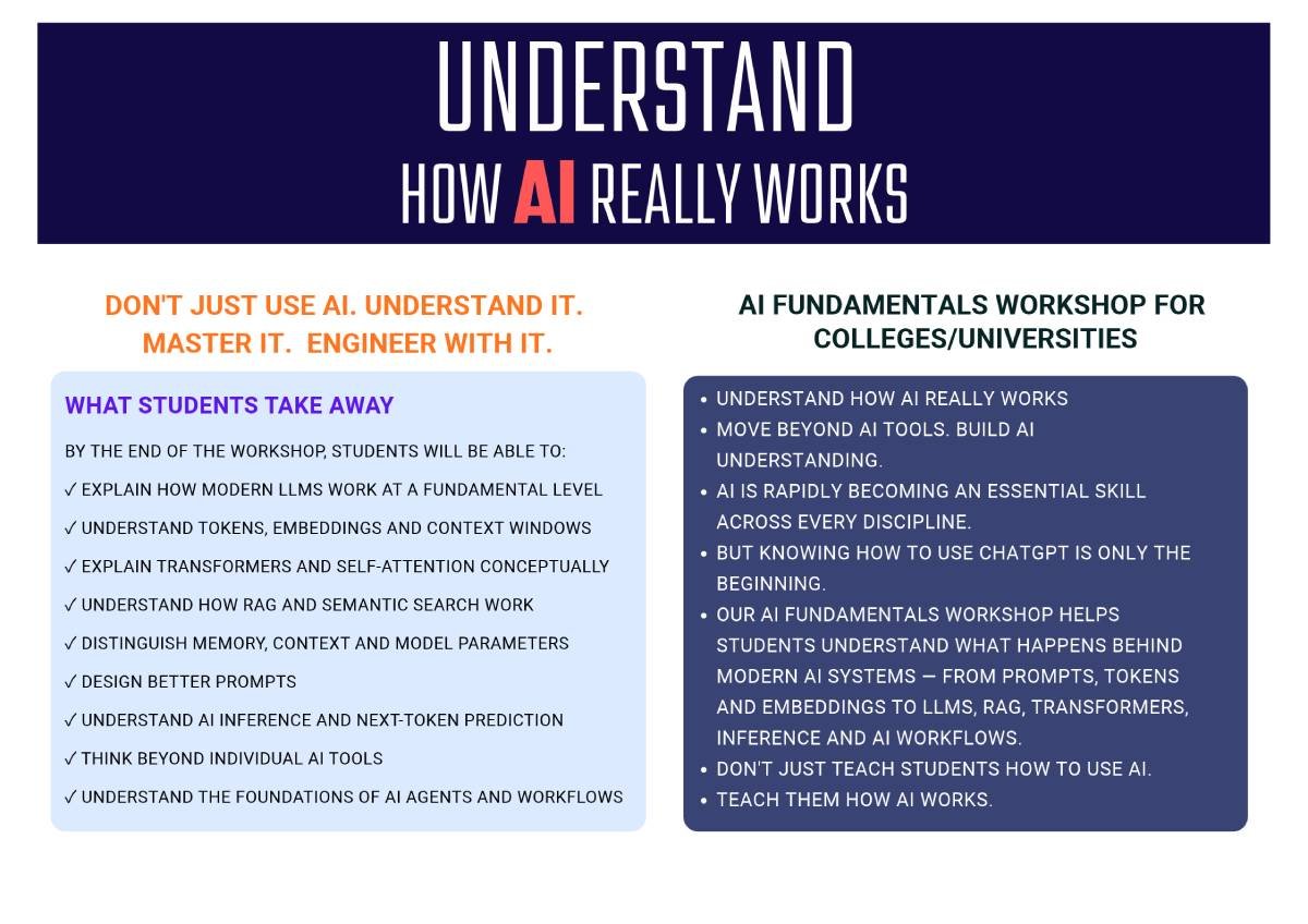 AI fundamentals workshop